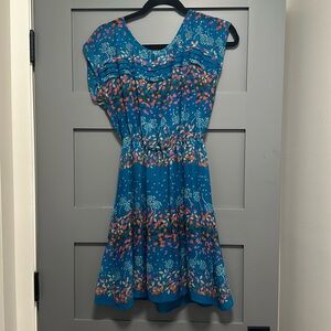 Mossino spring dress. Has a spaghetti strap dress underneath and a liner